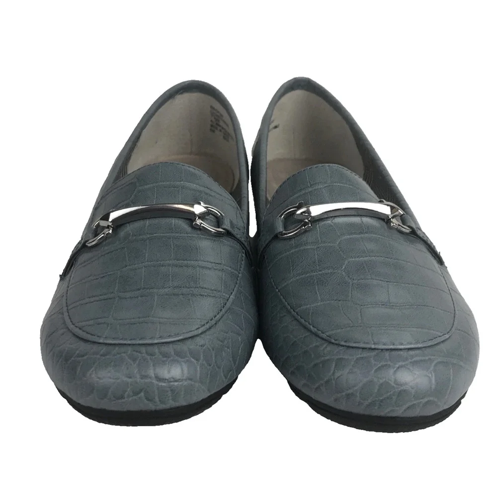 Cliffs White Mountain Women’s Shoes 7.5 Flats Glowing Loafers Gray‎ Cushioned